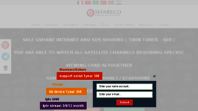 What Gshareco.com website looked like in 2018 (6 years ago)