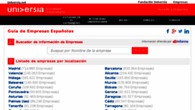 What Guiaempresas.universia.es website looked like in 2018 (6 years ago)