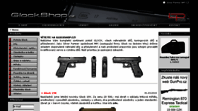 What Glockshop.cz website looked like in 2018 (6 years ago)
