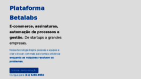 What Gestaoja.com.br website looked like in 2018 (6 years ago)