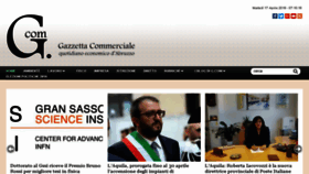 What Gazzettacommerciale.com website looked like in 2018 (6 years ago)