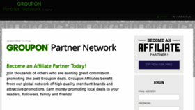 What Grouponaffiliate.com website looked like in 2018 (6 years ago)