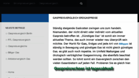 What Gaspreisvergleich.name website looked like in 2018 (6 years ago)