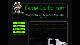What Game-doctor.com website looked like in 2018 (6 years ago)