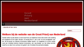 What Grootpriorij.nl website looked like in 2018 (6 years ago)