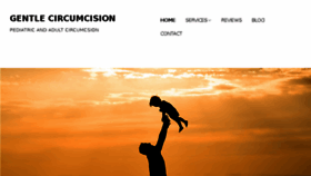What Gentlecircumcision.com website looked like in 2018 (6 years ago)