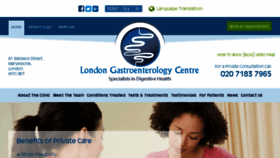 What Gastrolondon.co.uk website looked like in 2018 (6 years ago)