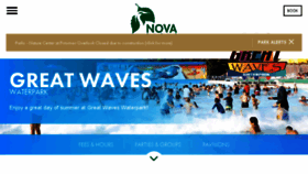 What Greatwaveswaterpark.com website looked like in 2018 (6 years ago)