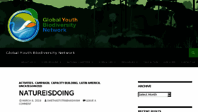 What Gybn.org website looked like in 2018 (6 years ago)