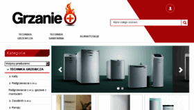 What Grzanieplus.pl website looked like in 2018 (7 years ago)