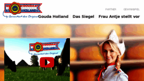 What Gouda-holland.de website looked like in 2018 (6 years ago)