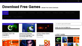 What Gamedownloadblog.com website looked like in 2018 (6 years ago)