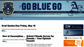 What Gobluego.ca website looked like in 2018 (6 years ago)