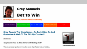 What Greysamuels.com website looked like in 2018 (6 years ago)