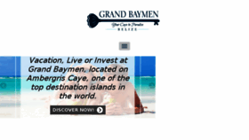 What Grandbaymen.com website looked like in 2018 (6 years ago)