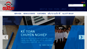 What Giacat.com.vn website looked like in 2018 (6 years ago)