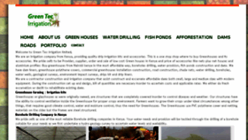 What Greeninitiativeskenya.com website looked like in 2018 (6 years ago)