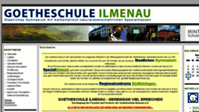 What Goetheschule-ilmenau.de website looked like in 2018 (6 years ago)