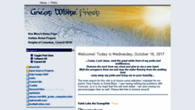 What Greatwhitefrost.net website looked like in 2018 (6 years ago)