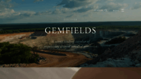 What Gemfields.co.uk website looked like in 2018 (6 years ago)