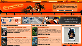 What Geneworld.es website looked like in 2018 (6 years ago)