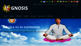 What Gnosiscolombia.org website looked like in 2018 (6 years ago)