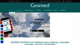 What Gesmededition.com website looked like in 2018 (6 years ago)