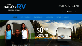 What Galaxyrv.net website looked like in 2018 (6 years ago)
