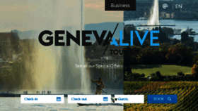 What Geneve-tourisme.ch website looked like in 2018 (5 years ago)