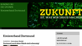 What Gruene-dortmund.de website looked like in 2018 (6 years ago)