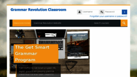What Grammar-revolution-classroom.com website looked like in 2018 (6 years ago)