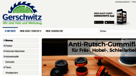 What Gerschwitz.net website looked like in 2018 (6 years ago)