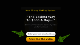 What Getmoneywithme.com website looked like in 2018 (6 years ago)