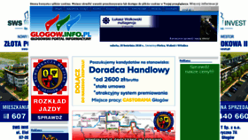 What Glogow-info.pl website looked like in 2018 (6 years ago)