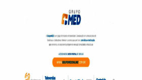 What Grupomed.com.br website looked like in 2018 (6 years ago)