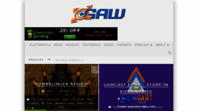 What Gamerassaultweekly.com website looked like in 2018 (6 years ago)