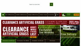 What Grass247.co.uk website looked like in 2018 (6 years ago)