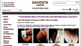 What Gaventa.london website looked like in 2018 (6 years ago)
