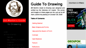 What Guidetodrawing.com website looked like in 2018 (6 years ago)