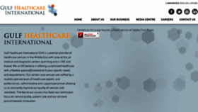 What Gulf-healthcare.com website looked like in 2018 (6 years ago)