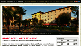 What Grandhotelnizza.it website looked like in 2018 (5 years ago)