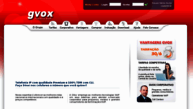 What Gvox.com.br website looked like in 2018 (6 years ago)