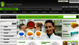 What Genericdoctor.com website looked like in 2018 (6 years ago)