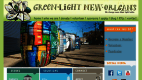 What Greenlightneworleans.org website looked like in 2018 (5 years ago)