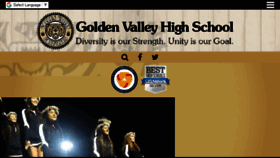 What Goldenvalleyhs.org website looked like in 2018 (6 years ago)