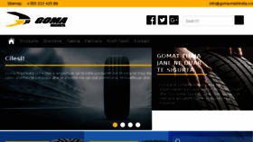 What Goma-rrashketa.com website looked like in 2018 (6 years ago)