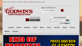 What Godwinsfurniture.com website looked like in 2018 (5 years ago)