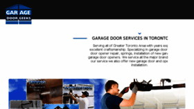 What Garagedoorgeeks.ca website looked like in 2018 (6 years ago)