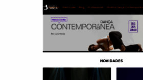 What Garagemdadanca.com.br website looked like in 2018 (6 years ago)