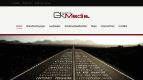 What Goldkeymedia.de website looked like in 2018 (6 years ago)